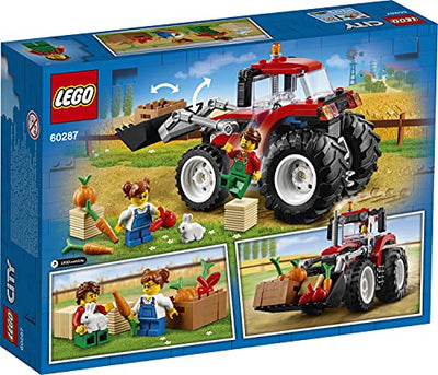 LEGO 60287 City Traktor Spielzeug, Bauernhof Set mit Minifiguren und Tierfiguren, Geschenkideen für Jungen und Mädchen ab 5 Jahren