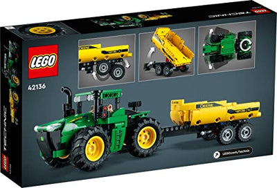 BRICKCOMPLETE Lego Technic 2er Set: 42136 John Deere 9620R 4WD Tractor & 30465 Hubschrauber