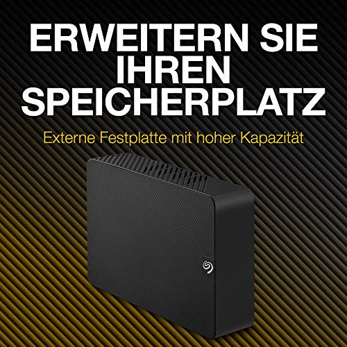 Seagate Expansion Desktop 4 TB externe Festplatte, 3.5 Zoll, USB 3.0, PC & Notebook, 2 Jahre Data Rescue Service, Modellnr.: STKP4000400