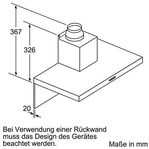 Siemens LC97BHM50 iQ300 Dunstabzugshaube / Wandhaube / 90 cm / Metall-Fettfilter / Doppelflutiges Hochleistungsgebläse / Edelstahl