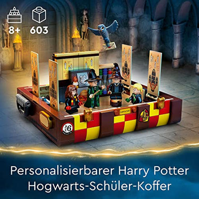 LEGO 76399 Harry Potter Hogwarts Zauberkoffer, Spielzeug mit Minifiguren und jeder Menge Zubehör, Geschenk für Kinder