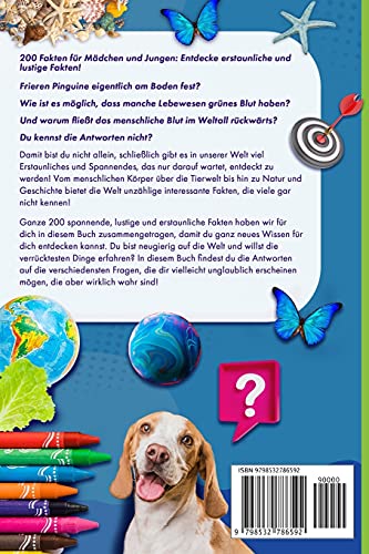 200 sensationelle Fakten: cooles Allgemeinwissen für smarte Kids (Die 200 Fakten, Witze, Geschenk und Kinderbücher, Band 2)