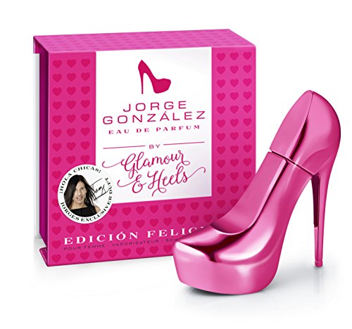 JORGE GONZALEZ by GLAMOUR & HEELS – EDICIÓN FELICIDAD, Eau de Parfum 50 ml, Damenduft, Duft für Frauen,-