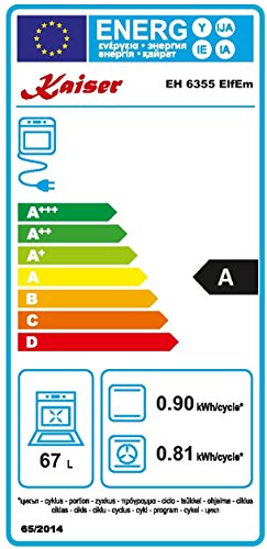 Retro Herdset Induktion Autark Kaiser Empire Elfenbein/Einbau Backofen Kaiser Eh 6355 ElfEm + Flex Induktionskochfeld Kaiser KCT 7795 IElfEm 77 cm/Drehspieß,Selbstreinigung/Herd Set/