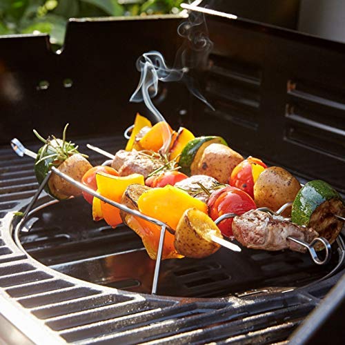 LANDMANN Gasgrill Triton maxX PTS 4.1 | Premium Gasgrill mit doppelwandigem Deckel & maxX-Zone für maximale Hitze | Grillrost aus emailliertem Gusseisen für perfektes Grillbranding [Schwarz]