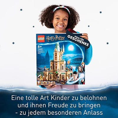 LEGO 76402 Harry Potter Hogwarts: Dumbledores Büro Set zur Schloss Erweiterung mit dem Schwert Gryffindors und Minifiguren, Geschenkidee an Weihnachten