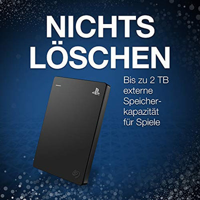 Seagate Game Drive PS4/5 2 TB externe Festplatte, 2.5 Zoll, USB 3.0, Playstation4, Modellnr.: STGD2000200