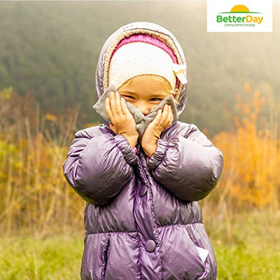 BetterDay® Handwärmer 100% natürlich - 20 Taschenwärmer (10 Paar) bis zu 62°C für bis zu 10 Stunden warme Hände - Wärmer Wärmekissen Gross Einmal - Handwärmer Vorteils-Pack