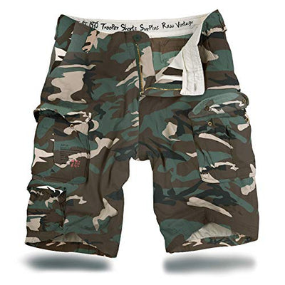 Trooper Cargo Shorts Lightning Edition - Woodland M