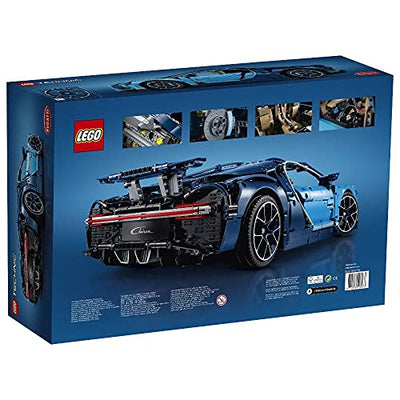 LEGO 42083 Technic Bugatti Chiron, Modellbausatz für Erwachsene, Bauset für EIN Sportwagen Modellauto, Sammlermodell für Fortgeschrittene