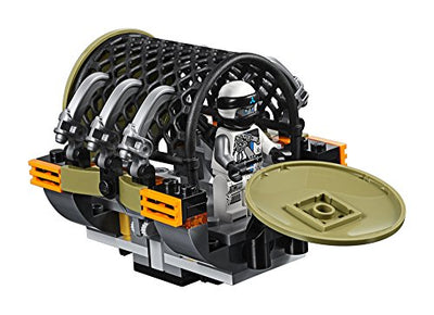 LEGO NINJAGO Masters of Spinjitzu: Dieselnaut 70654 Ninja Warrior Toy and Playset, Fun Building Kit with Brick Battle Tank Vehicle (1179 Piece)