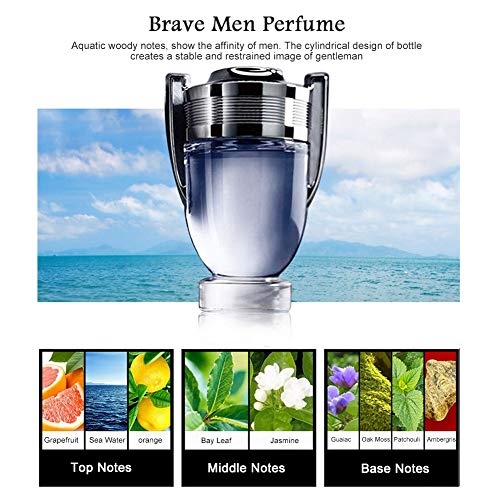 Herren Eau de Toilette Set, 25ml x 4PCS Tragbare Herren Duft Köln Parfüm Set Langlebiges Parfüm Geschenk für Ehemann Vater Freund