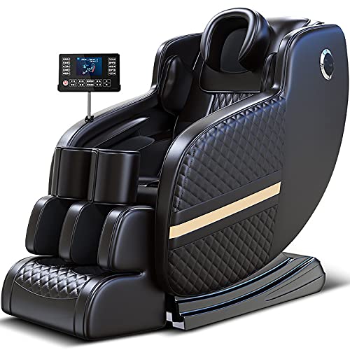 AJDOLL Ganzkörper Zero Gravity Massagesessel mit Fußmassage,Wärmefunktion,Zero-Gravity Massagestuhl,Massagerolle Shiatsu Massagesitz Relaxsessel für Zuhause/Büro