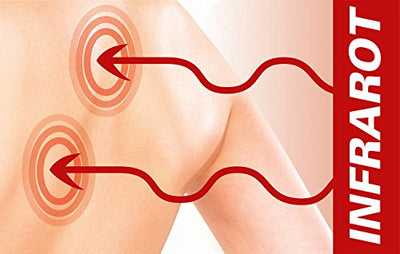 newgen medicals Infrarotkabine: Kompakte Infrarot-Sitzsauna aus Hemlock-Holz; 760 W; 0.62 m² (Infrarotsauna)