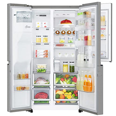 LG Electronics GSJ761PZEE Kühlschrank, freistehend, 625 l, E, Edelstahl