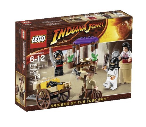 LEGO Indiana Jones: Ambush In Cairo Setzen 7195