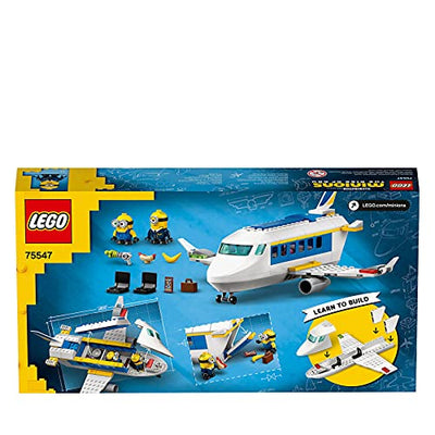 LEGO 75547 Minions Flugzeug Spielzeug mit Figuren: Stuart und Bob, Set für Minions-Fans