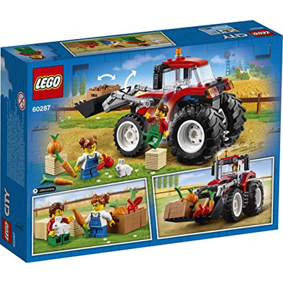 LEGO 60287 City Traktor Spielzeug, Bauernhof Set mit Minifiguren und Tierfiguren, Geschenkideen für Jungen und Mädchen ab 5 Jahren