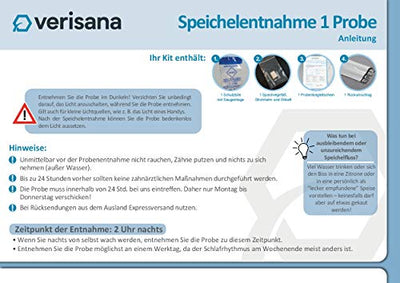 Melatonin Test – Hormontest zur Bestimmung von Melatoninmangel & möglichen Ursachen von Schlafstörungen – Verisana