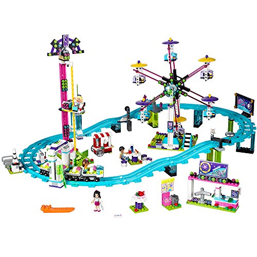 LEGO Friends 41130 Amusement Park Roller Coaster Building Kit (1124 Piece) by LEGO