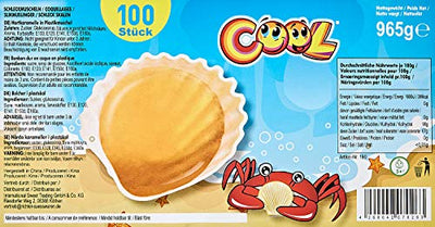 Cool Schleckmuscheln 100 Stück in Dose, 1er Pack (1 x 965 g)