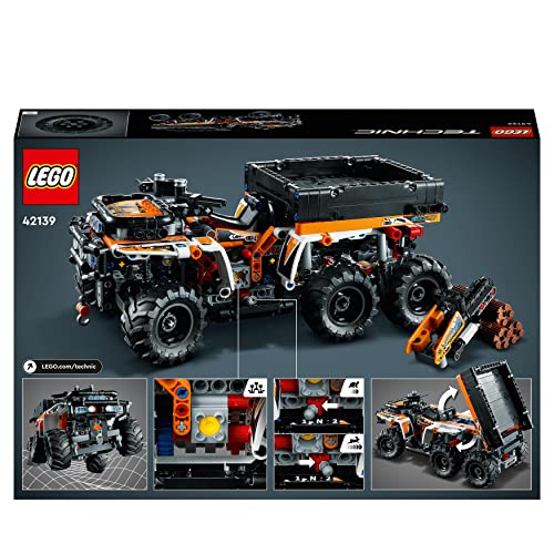 LEGO 42139 Technic Geländefahrzeug ATV Offroader Spielzeug-Fahrzeug für Kinder ab 10 Jahre, Konstruktionsspielzeug