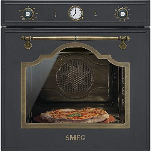 SMEG Backofen Einbau-Backofen aus Edelstahl SFP750AOPZ anthrazit