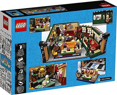 LEGO 21319 Ideas Friends Central Perk Café für Erwachsene und Fans der Kultserie, Konstruktionsspielzeug mit 7 Minifiguren, Set zum 25. Jubiläum