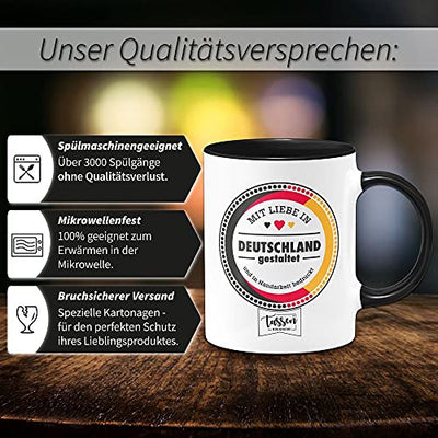 Tassenbrennerei Tasse mit Spruch - Grinch MiMiMi - Weihnachtstasse lustig für Kollegen, Kollegin - Kaffeetasse Weihnachten (Hellgrün)