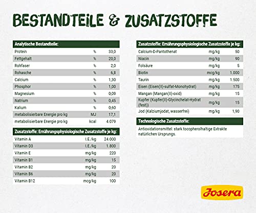 JOSERA NatureCat (1 x 10 kg) | getreidefreies Katzenfutter mit Geflügel- und Lachsprotein | Super Premium Trockenfutter für ausgewachsene Katzen | 1er Pack