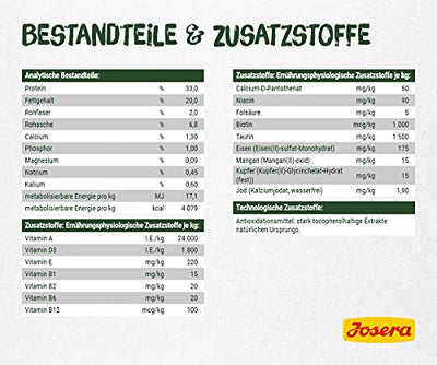 JOSERA NatureCat (1 x 10 kg) | getreidefreies Katzenfutter mit Geflügel- und Lachsprotein | Super Premium Trockenfutter für ausgewachsene Katzen | 1er Pack