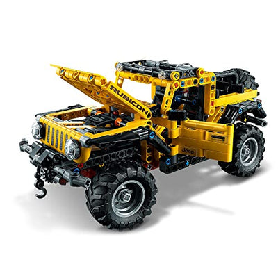 LEGO 42122 Technic Jeep Wrangler, 4x4-Spielzeugauto, Modellbausatz, Offroad-Geländewagen, Geschenkideen für Männer und Frauen, Kreatives Spielzeug