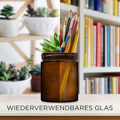 Botanica by Air Wick Duftkerzen Geschenkset – 3 verschiedene Düfte – Bis zu 40 Stunden pro Kerze - 3 x Kerze im Glas – In schöner Geschenkbox - mit natürlichen Inhaltsstoffen