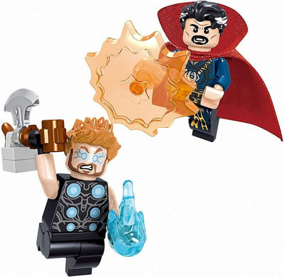 16-teiliges Superhelden-Set mit Zubehör, kompatibel mit Lego Movie, kompatibel mit Marvel, Lego-Sets, kompatibel mit Lego Avengers, kompatibel mit Spiderman, Lego-Sets, Bausteine, Actionfiguren, Spiel