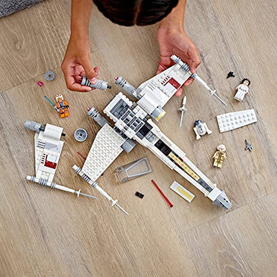 LEGO 75301 Star Wars Luke Skywalkers X-Wing Fighter Spielzeug mit Prinzessin Leia und Droide R2-D2 als Figur