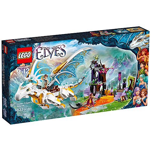 LEGO Elves 41179 Queen Dragon's Rescue Building Kit (833 Piece) by LEGO