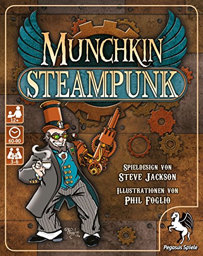 Pegasus Spiele 17248G - Munchkin Steampunk