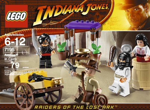 LEGO Indiana Jones: Ambush In Cairo Setzen 7195