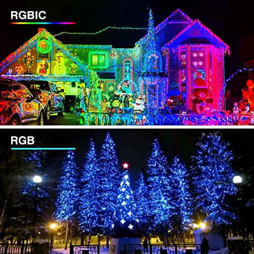 10M LED Schlauch Bunt Lichterkette Außen GreenSun 66 LED Lichtschlauch RGBIC Farben Lichterkette Innen Lichterschlauch Strom mit Fernbedienung Timer Synchronisiert mit Musik für Weihnachten Hochzeit