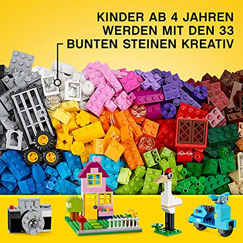 LEGO 10698 Classic Große Bausteine-Box, Spielzeugaufbewahrung, lustige, Bunte Spielzeug-Bausteine, Geschenkidee für Kinder