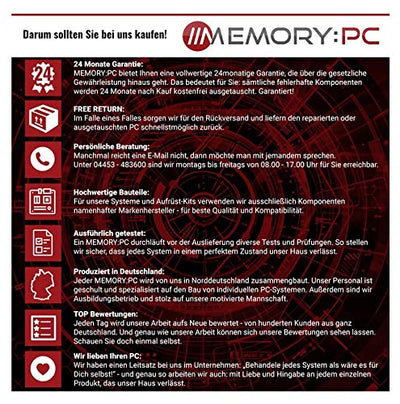 Gaming PC Intel i5 10400F 6X 4.30 GHz Turbo, NVIDIA GTX 1650 4GB, 16 GB DDR4, 256GB SSD, Windows 11 Pro 64bit