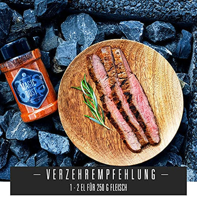 Ankerkraut BBQ Rub Set mit 6 Streuern - das perfekte Set für den Viel-Griller