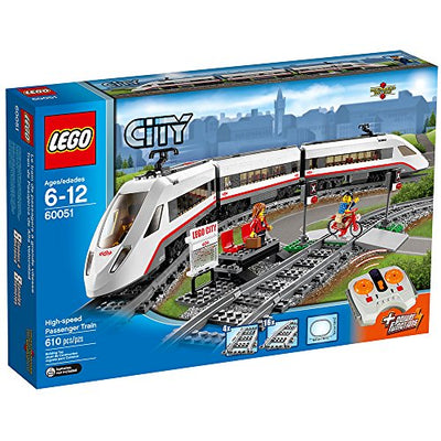 LEGO City Trains High-speed Passenger Train 60051 Building Toy by LEGO