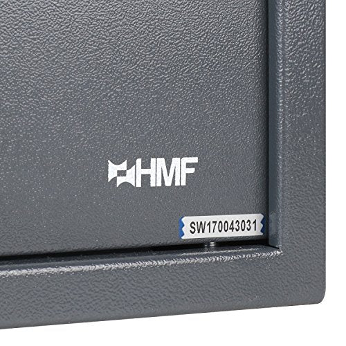 HMF 4612112 Möbeltresor Elektronikschloss 31,0 x 20,0 x 20,0 cm