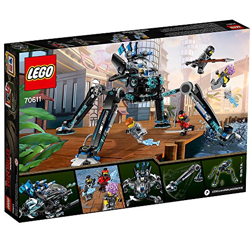 LEGO Ninjago Movie Water Strider 70611 Building Kit (494 Piece)