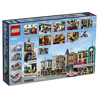 LEGO Creator Expert Downtown Diner 10260 Building Kit, Model Set and Assembly Toy for Kids and Adults (2480 Piece)