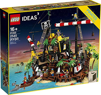 LEGO Ideas Pirates of Barracuda Bay 21322 Building Kit, Cool Pirate Shipwreck Model with Pirate Action Figures for Play and Display, Makes a Great Birthday, New 2020 (2,545 Pieces)