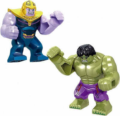 16-teiliges Superhelden-Set mit Zubehör, kompatibel mit Lego Movie, kompatibel mit Marvel, Lego-Sets, kompatibel mit Lego Avengers, kompatibel mit Spiderman, Lego-Sets, Bausteine, Actionfiguren, Spiel