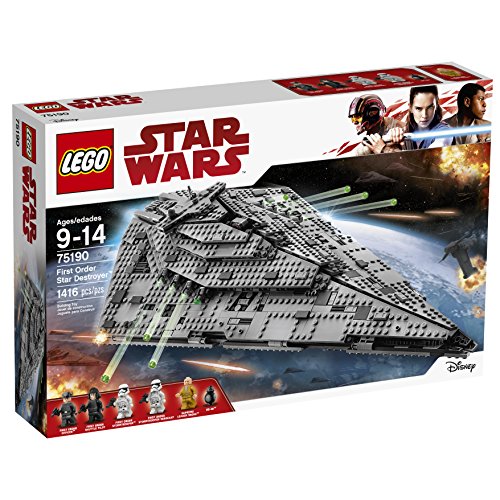 LEGO Episode VIII Erster Auftrag Sternzerstörer 75190 Baukastens (1416 Stück)