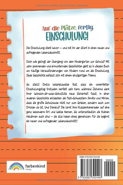 Auf die Plätze, fertig, Einschulung! Pädagogisch wertvolle Geschichten für Mädchen: Das besondere Buch zum Schulanfang - Geschenk für die Schultüte inkl. Hörbuch